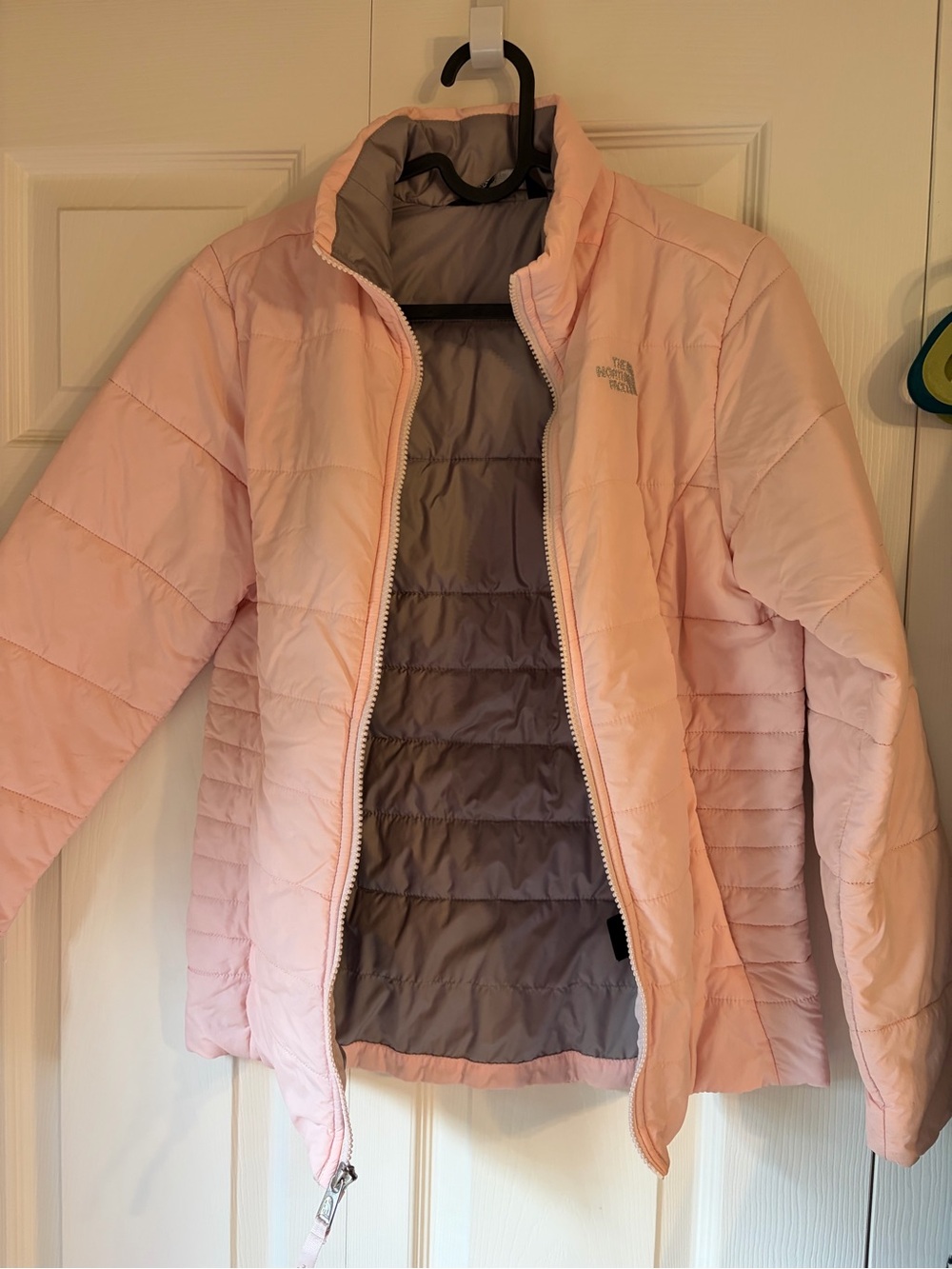 The North Face Light Pink Quilted Packable Puffer Jacket - Picture 4 of 6